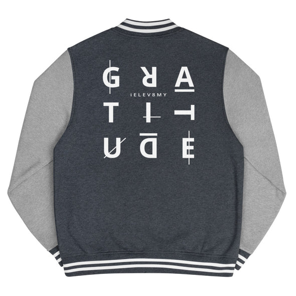 Gratitude Men's Letterman Jacket