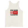 "Stay Home" Unisex Tank Top