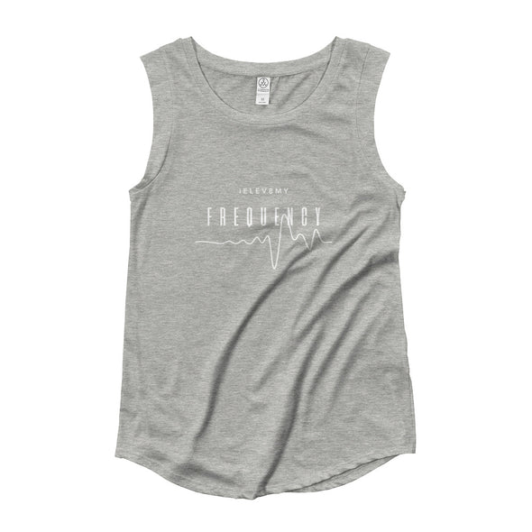 Frequency Ladies’ Cap Sleeve T-Shirt