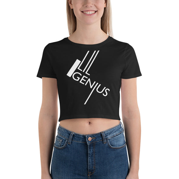 Lil Genius Women’s Crop Tee