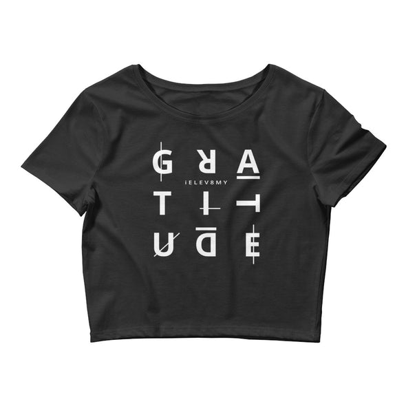 Gratitude Women’s Crop Tee