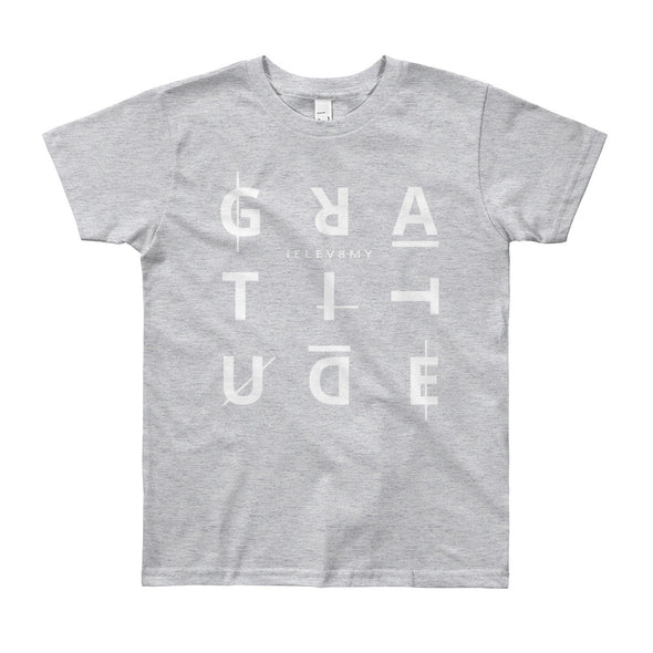 Gratitude Mars Youth Short Sleeve T-Shirt