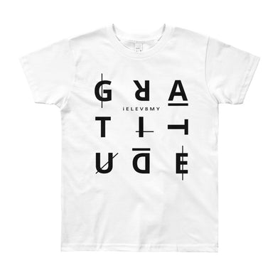 Gratitude Youth Short Sleeve T-Shirt