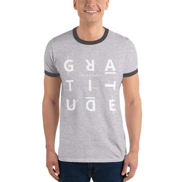 Gratitude Ringer T-Shirt