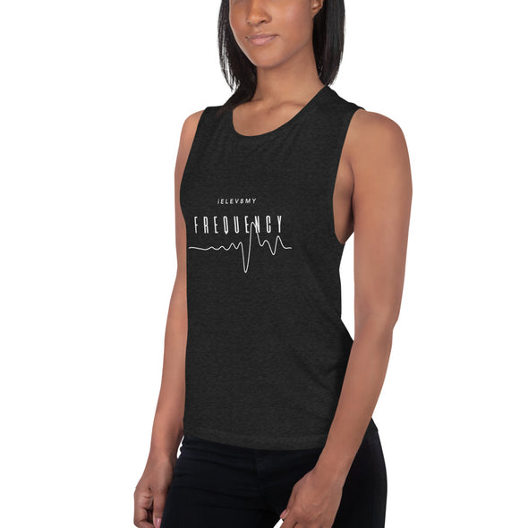 Frequency Ladies’ Muscle Tank
