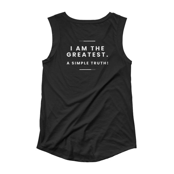 Greatness Ladies’ Cap Sleeve T-Shirt