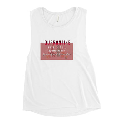 "Grateful to Spend Time" Ladies Muscle Tank