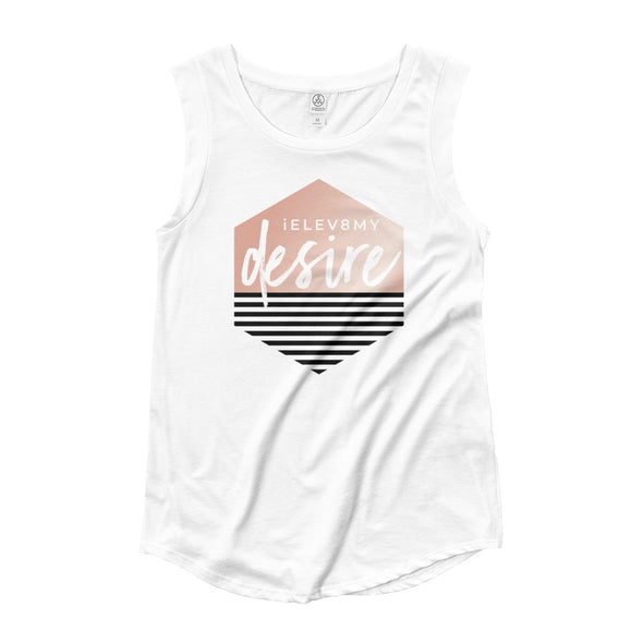 Desire Ladies’ Cap Sleeve T-Shirt