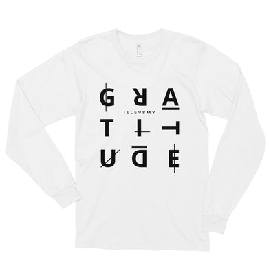 Gratitude  Long sleeve t-shirt