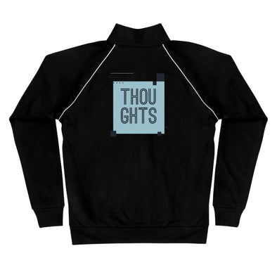 Thoughts Piped Fleece Jacket