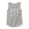 Gratitude Ladies’ Cap Sleeve T-Shirt
